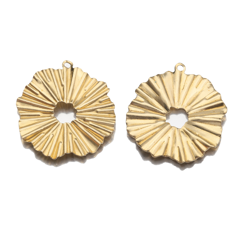 20pcs/Lot Brass Sun Flowers Ch - Ethnic Fashion Jewellery recension och pris