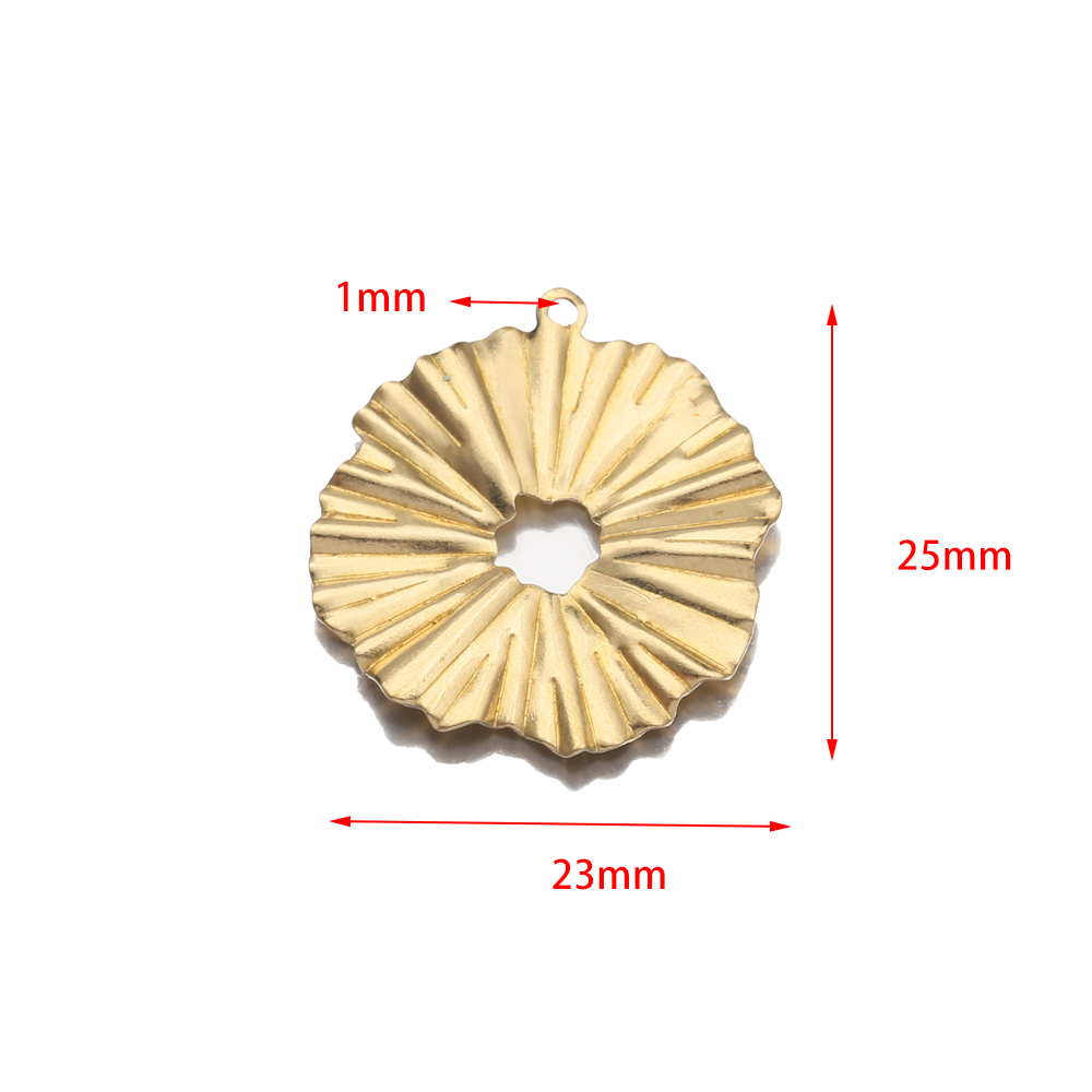 20pcs/Lot Brass Sun Flowers Ch - Ethnic Fashion Jewellery recension och pris