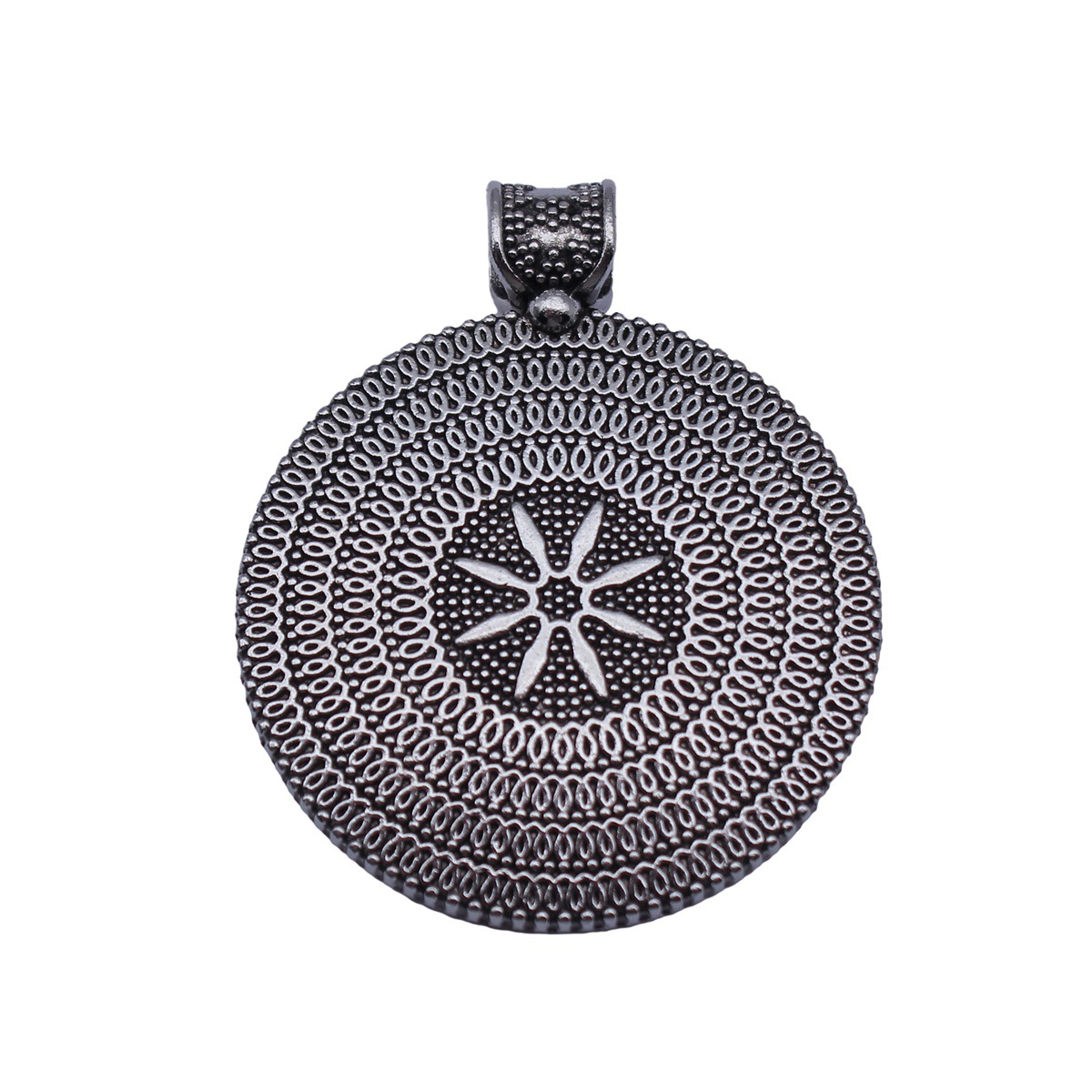 Boho Ethnic Mandala Pendant Fl - Ethnic Fashion Jewellery recension och pris