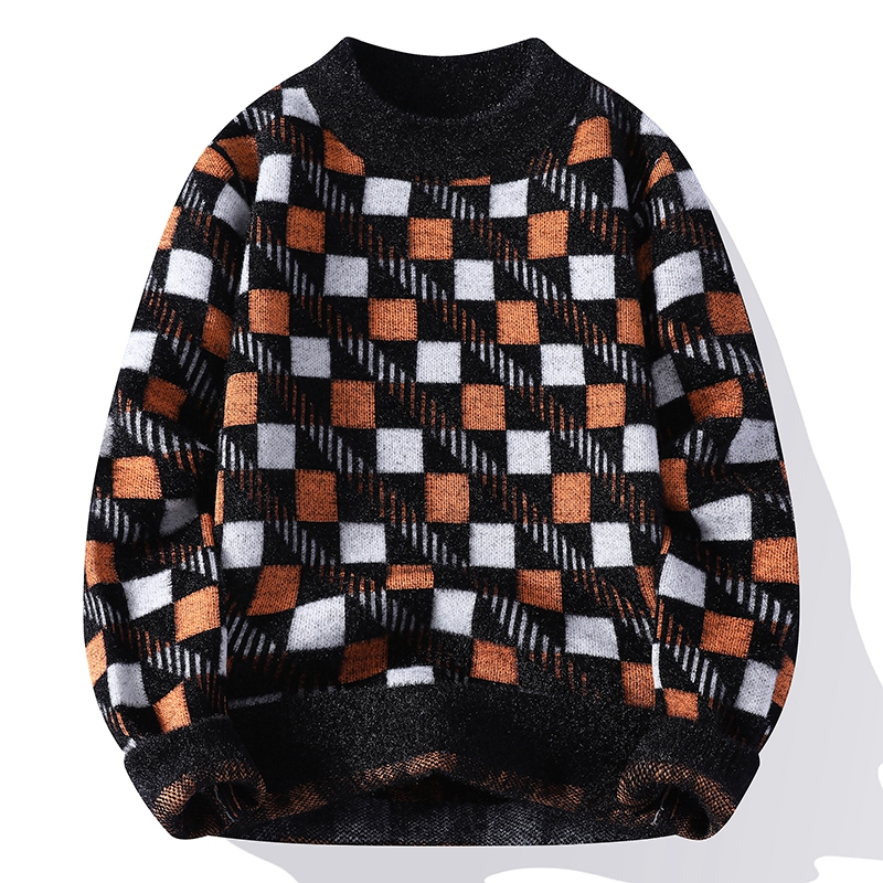 Trendy Men's Round Neck Sweate - Ethnic Wear Men'S Fashion recension och pris