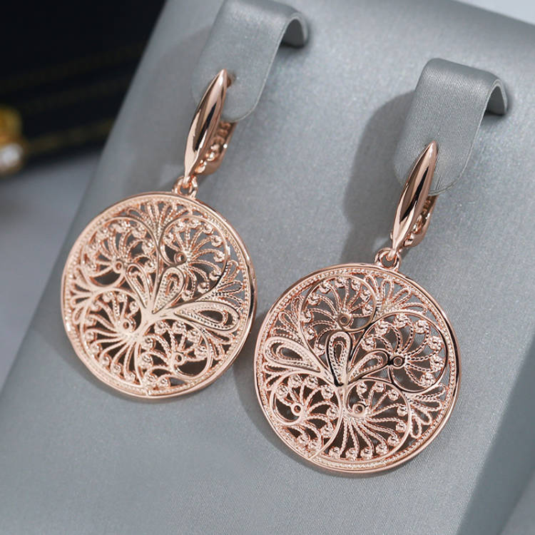 Wbmqda Hollow Metal Flower Lon - Ethnic Fashion Dubai recension och pris