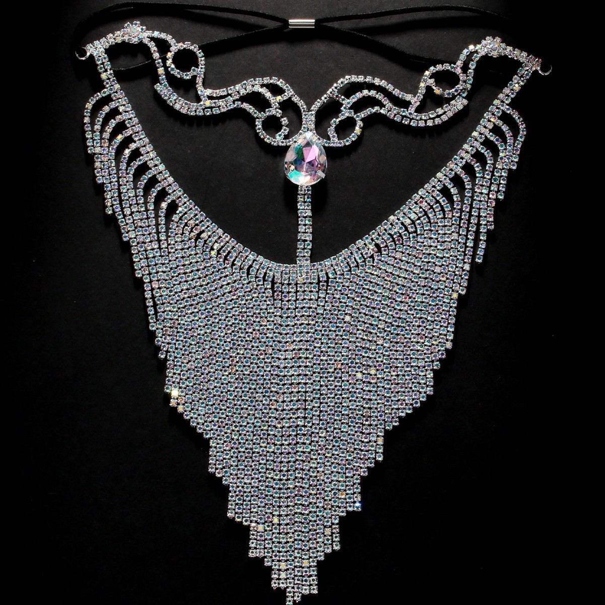 Exotic Boho Tassel Face Chain  - Ethnic Fashion Jewellery recension och pris