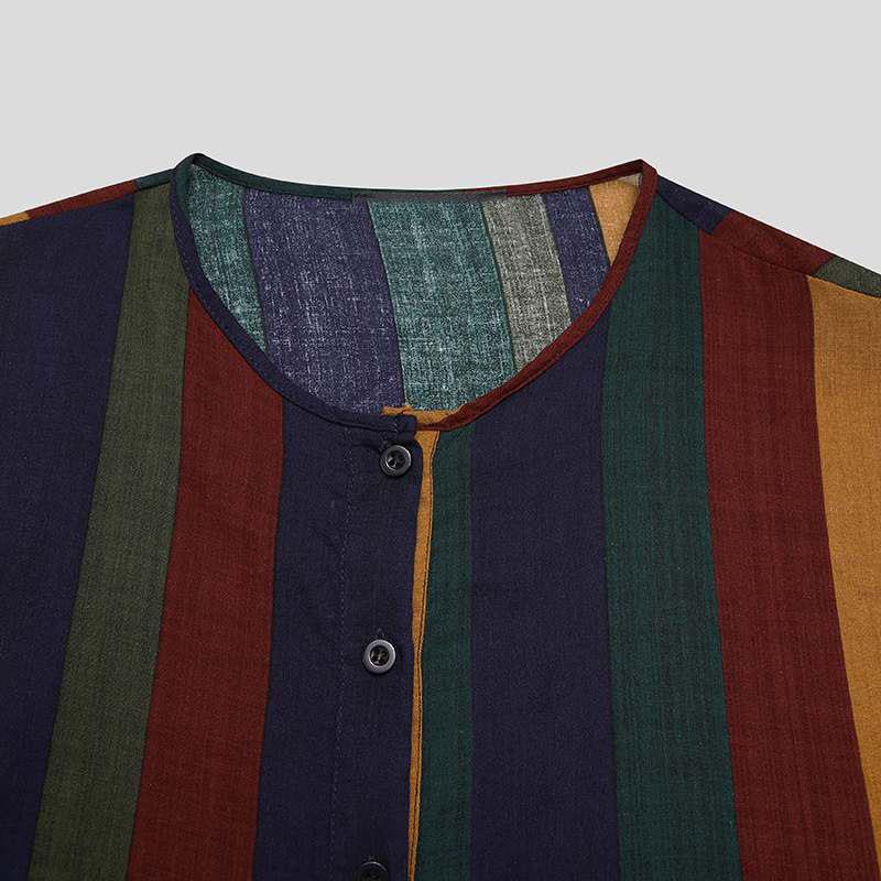 Printed Long Mens Shirt with a - Ethnic Wear Men'S Fashion recension och pris