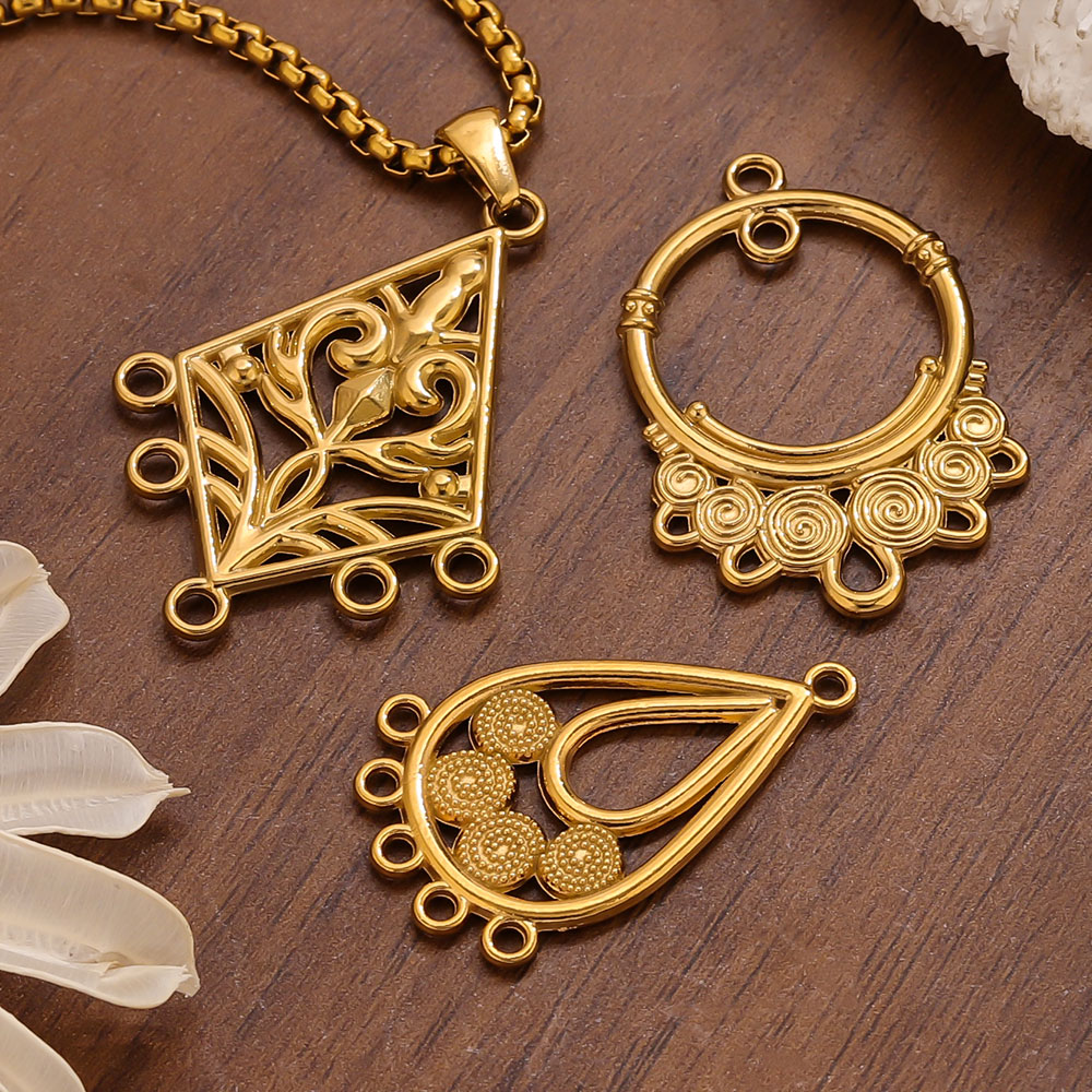 5pcs Stainless Steel Earring C - Ethnic Fashion Jewellery recension och pris