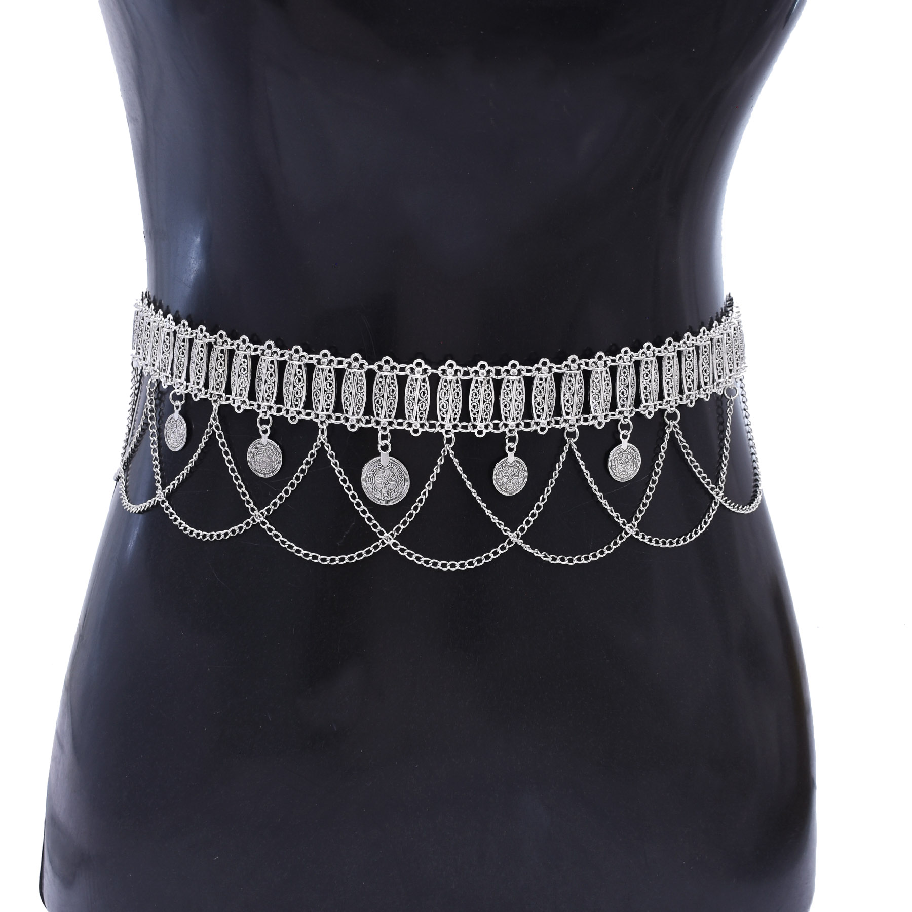 Niche Retro Design Silver Carv - Ethnic Fashion Designer recension och pris