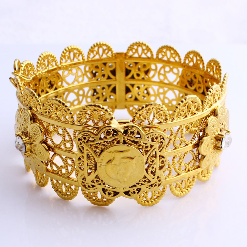 Luxury Women Big Bangle 68mm G - Ethnic Fashion Dubai recension och pris