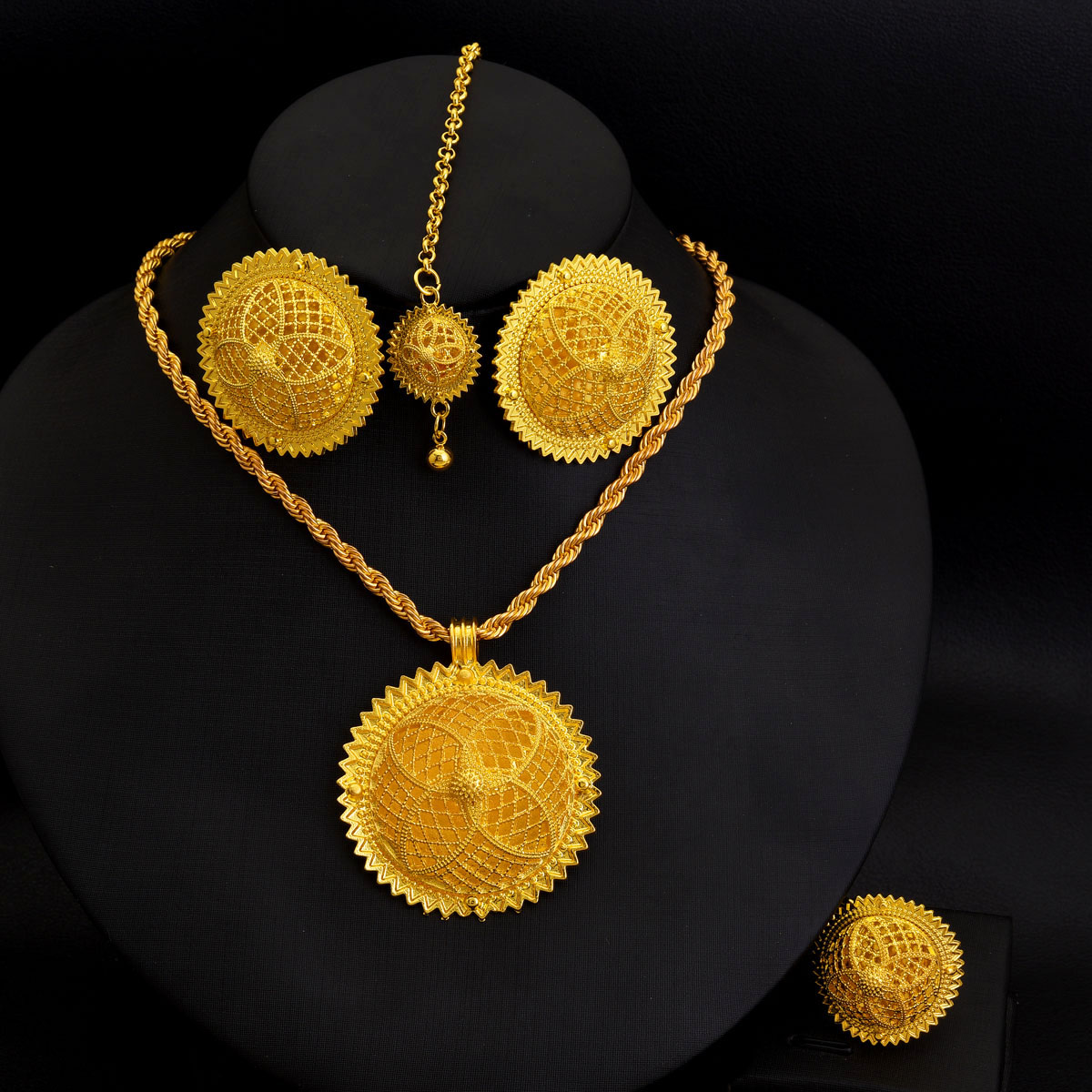 Africa Dubai Golden Color Jewe - Ethnic Fashion Dubai recension och pris