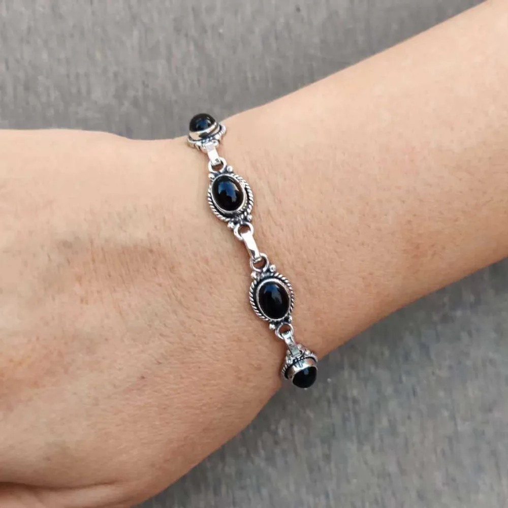 Gothic Bohemian Silver Color O - Ethnic Wear Men'S Fashion recension och pris