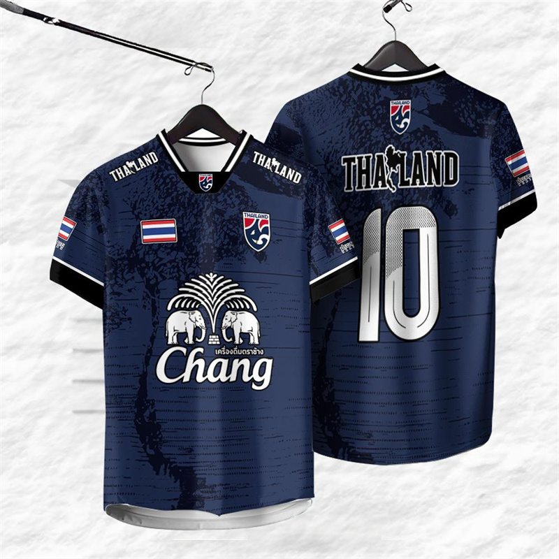 Thailand Number 10 Jersey T-sh - Thai Silk Blouse recension och pris