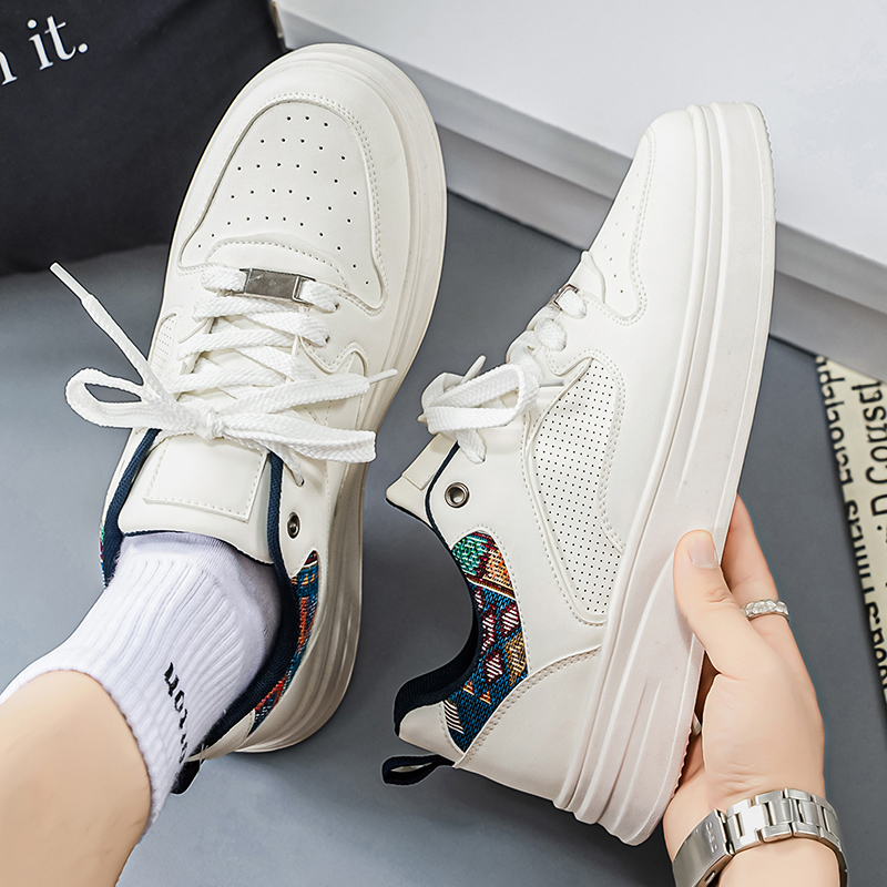 Men's White Platform Skate Sho - Ethnic Wear Men'S Fashion recension och pris